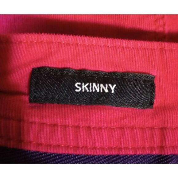 A.n.a‎ Pants Ladies 8 28 Pink Skinny Corduroy - Picture 6 of 7